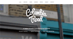 Desktop Screenshot of columbiaroad.com